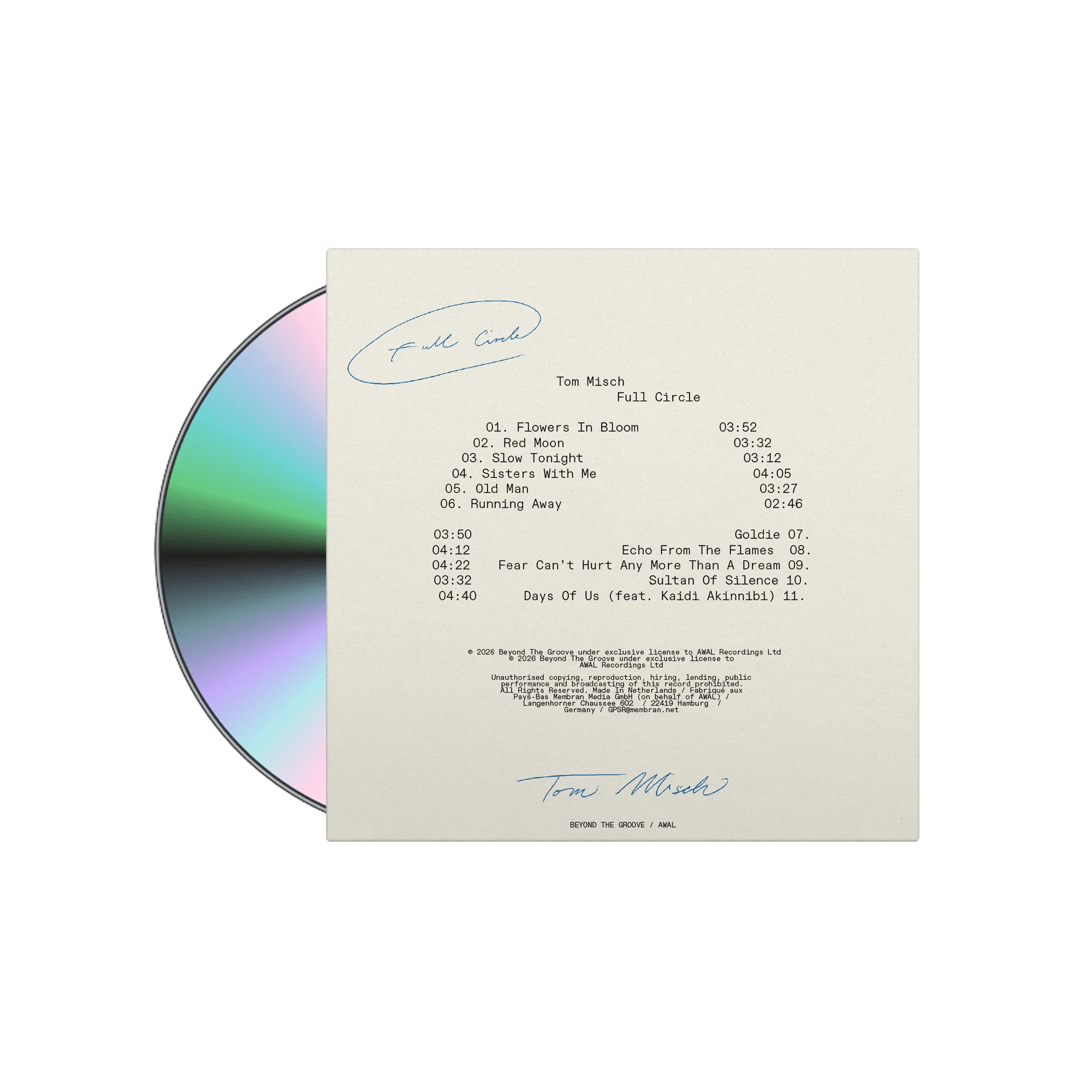 Full Circle | Standard CD + Signed Postcard - Image 3