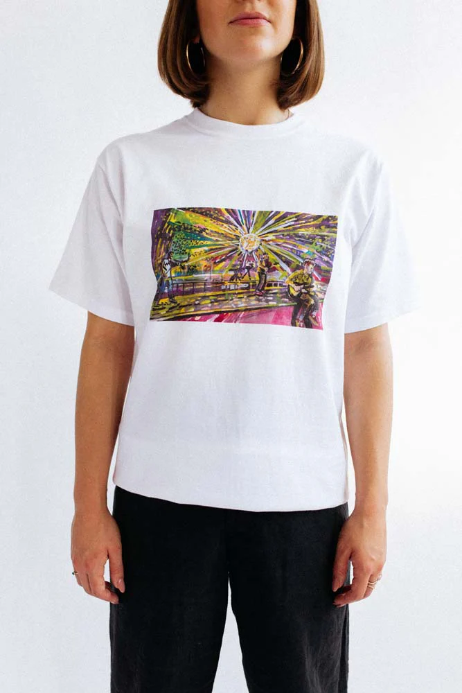 Glitterball Painting Tee - Image 4